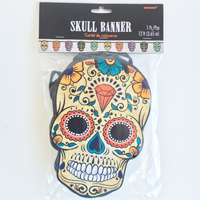 Гирлянда Мексиканский череп, 365 см