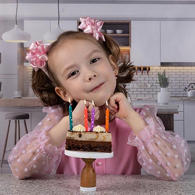 Свечи для торта Свечи для торта Сердца, 12 штук