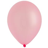 Розовая Шары 25см металлик розовые Веселая Затея 1102-1570