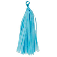 Голубая Гирлянда Тассел голубая 3м 10 листов 1505-1677