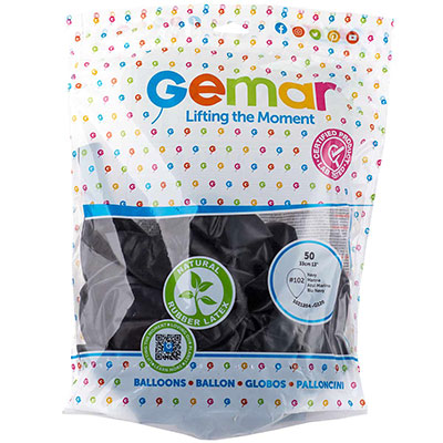 Шарики из латекса Шары 35 см, пастель тёмно-морской