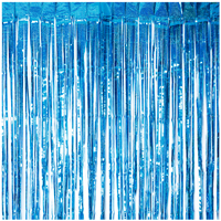 Занавес голубой 1х2м