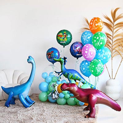 Шарики из фольги Шар под воздух Доктор Динозавров Шеф