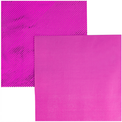 Салфетки Салфетки блестящие ярко-розовые 6 штук