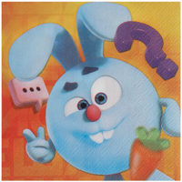 Салфетки малые Смешарики Яркие