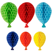 Фигуры бумажные Шары воздушные 6шт