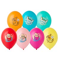 Барбоскины Шары 36см ДР Барбоскины, трехцветные 1103-1494