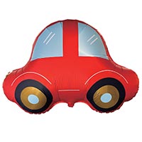Техника Шар фигура Машина красная 1207-6182