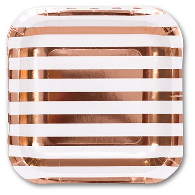 Тарелки Тарелки малые Розовое Золото