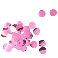 Розовая Конфетти Круги фольг розовые 1см 20гр 1501-6456