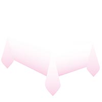 Розовая Скатерть бумажная Омбре розовая 1,2х1,8м 1502-5670