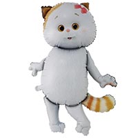 Кот Басик Шар ФИГУРА Басик Кошечка Ли-Ли 1207-6214