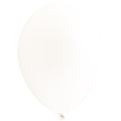 Шарики из латекса Шарик 28см, цвет 002 Пастель White