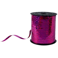 Розовая Лента голографическая ярко-розовая Затея 1302-1388