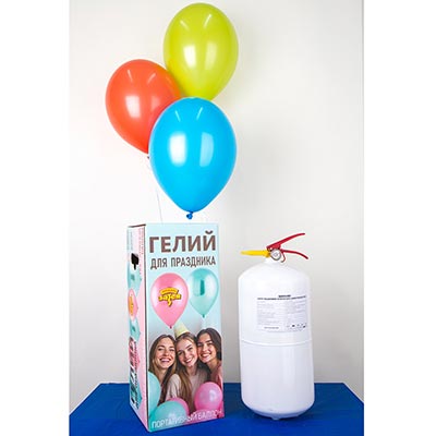 Гелий, баллоны Гелий в портативном баллоне для шаров