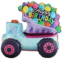 Шар напольный HB Грузовик с шариками
