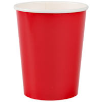 Красная Стакан красный 250мл 6шт 1502-6068
