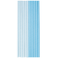 Голубая Трубочки для коктейля Пастель голубая 1502-4908
