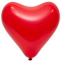 Шары Сердце красное 30см Apple Red