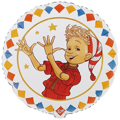 Буратино Шар круг 45см Буратино 1202-4281