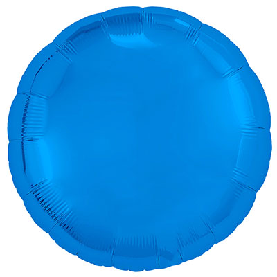 Шар круг 76см Металлик Blue