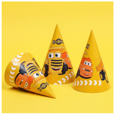 Головные уборы Колпак Грузовички (6 шт.)