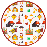 Россия, вперед! Тарелки Русский Стиль 23см 6шт 1502-6693