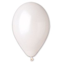 Шарик 13см, цвет 29 Металлик White