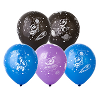 Шары 30см Космос, Весёлая Затея