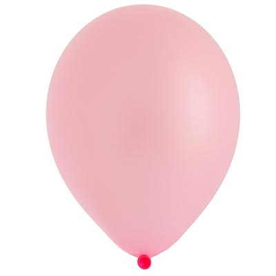 Шарики из латекса Шары 25см пастель Pink Веселая Затея