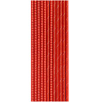 Красная Трубочки для коктейля блестящие красные 1502-4878