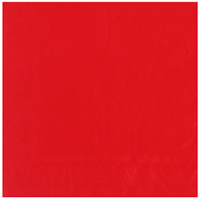 Красная Салфетка красная 33см 12шт 1502-6069