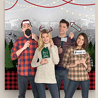 Новый год Комплект для селфи Уютное Рождество 1501-4625