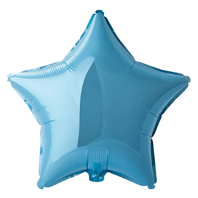 Шарики из фольги Шарик Звезда 81см Пастель Blue