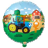 Котэ Шар круг 45см Котэ и Синий Трактор 1202-4094