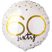 Цифры и числа Шар круг 45см Число 60 1202-4455