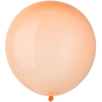 Шарики из латекса Шар 60см, цвет 047 Кристалл BubbleOrange