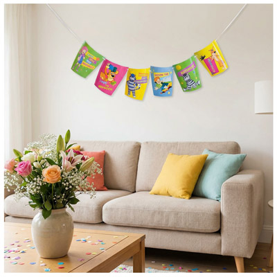 Гирлянды-вымпелы Гирлянда-флажки Простоквашино 200см