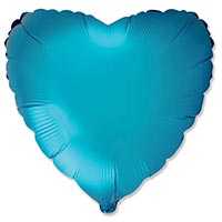 Шар сердце 45см Сатин Capri