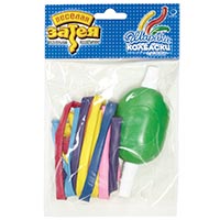 Многоцветное Ассорти Шарики моделирования с насосом, 10шт ярк 1111-0120