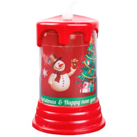 Свеча светодиодная Снеговик 11см