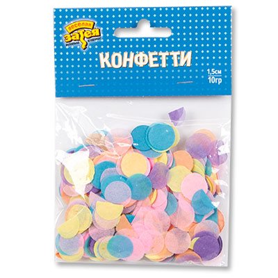 Конфетти Конфетти Круги тишью ассорти Нежное 10гр