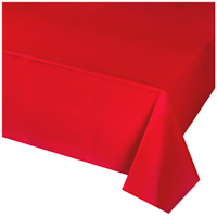 Красная Скатерть красная 140х275см 1502-6178