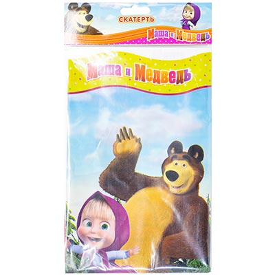 Скатерти Скатерть Маша и Медведь, 130х180 см