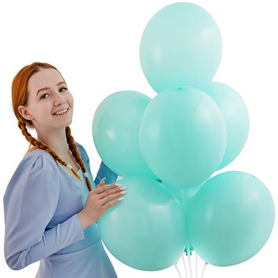 Шарики из латекса Шарик 32см, цвет 446 Пастель Light Green