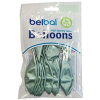 Зеленая Шарик 32см, цвет 603 Хром Green 12 штук 1102-2603