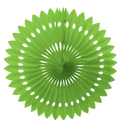 Декорации подвески Фант бумажный светло-зеленый 40см
