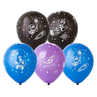 Космическая Вечеринка Шары 30см Космос, Весёлая Затея 1103-2684