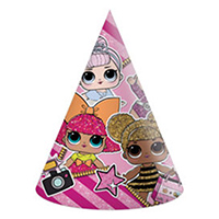 Колпачки Куклы ЛОЛ, 6 штук