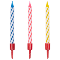 Торт Свечи для торта с подст 5см 20шт 1502-0180